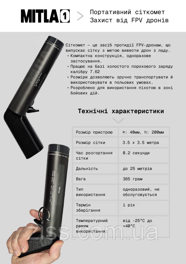 Комплект 5шт Піхотний Сіткомет МІТЛА
